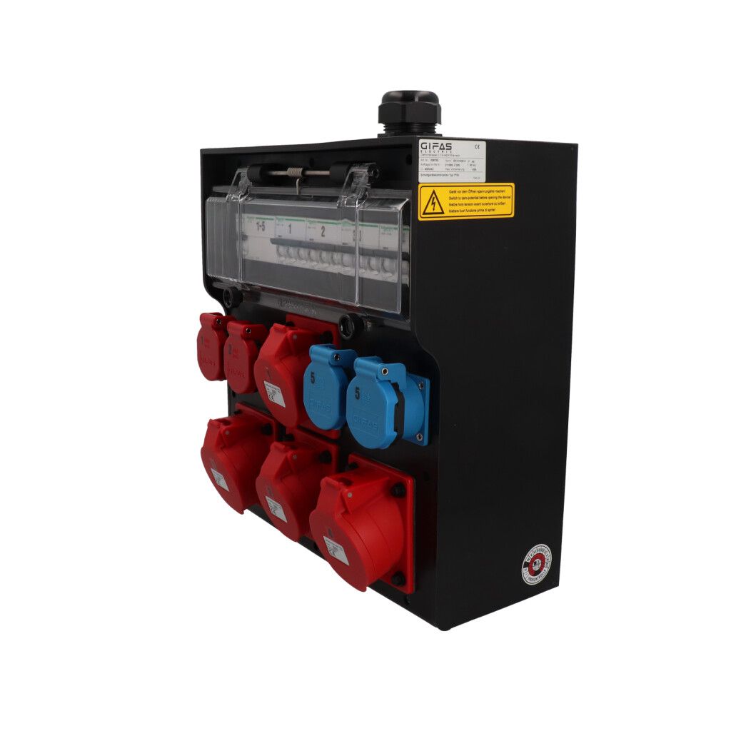 Quadro elettrico in gomma dura tipo 7700 nero