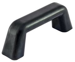 Hard rubber handle black, small